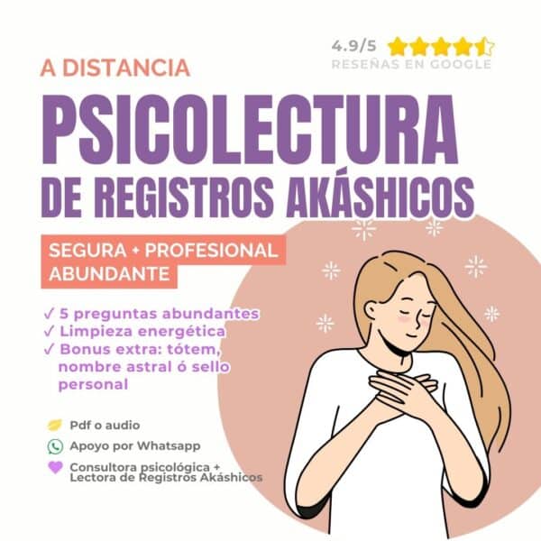 🌈 Psicolectura de Registros Akáshicos | A Distancia