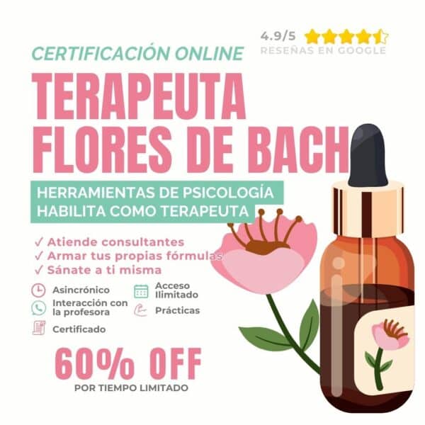 💜 Terapeuta Flores de Bach | Formación