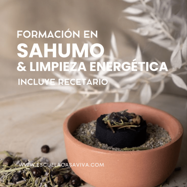 💜 Sahumo & Limpieza energética | Formación Online